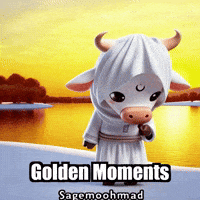 Enlightenment Golden Moments GIF by Sagemoohammad