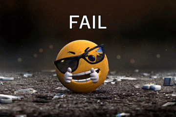 emoji fail GIF by Moto