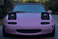 Pink Car GIF