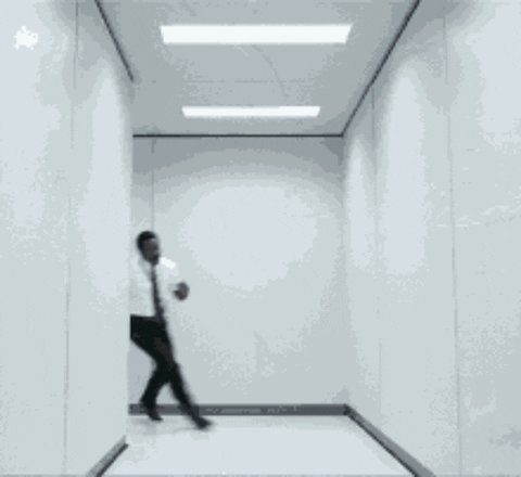 realepidemilk running severance milchick GIF