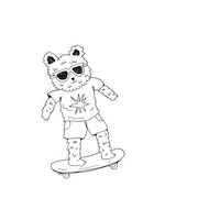 Fun Skating Sticker
