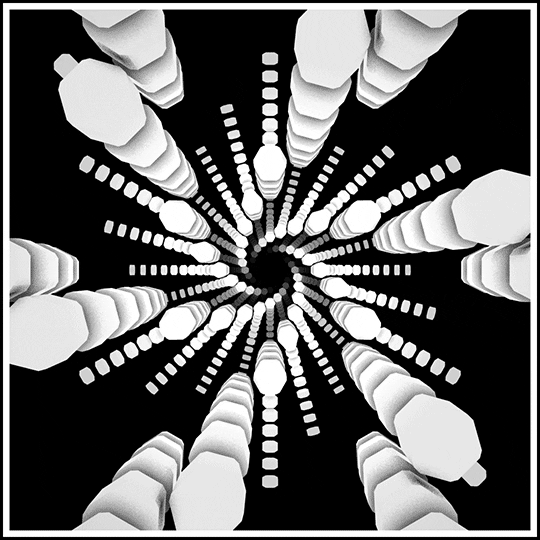 render black and white GIF by xponentialdesign