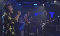 harry styles live lounge GIF by BBC Radio 1