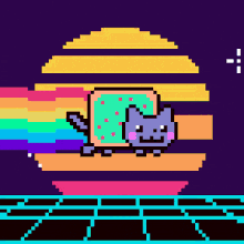 CountWolfy giphyupload nyan cat GIF