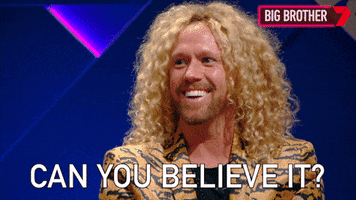 Cant Believe It Big Brother GIF by Big Brother Australia