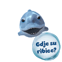 Sea Shark Sticker by Konzum