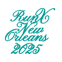 runxstreet new orleans sunrun runx runx2025 Sticker