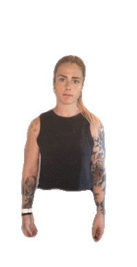 Crossfit Donna Sticker by manifatturafisici