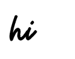 Hiiii Sticker