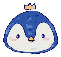 Penguin Hueningkai Sticker by Marthy Green