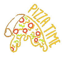Annyshi food kawaii mood pizza Sticker
