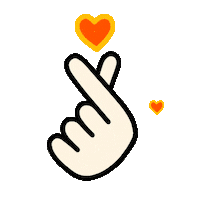 Heart Love Sticker by Himart_Koreanmarket