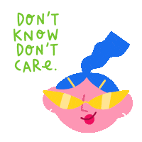 Girl Idk Sticker by Lavilletlesnuages