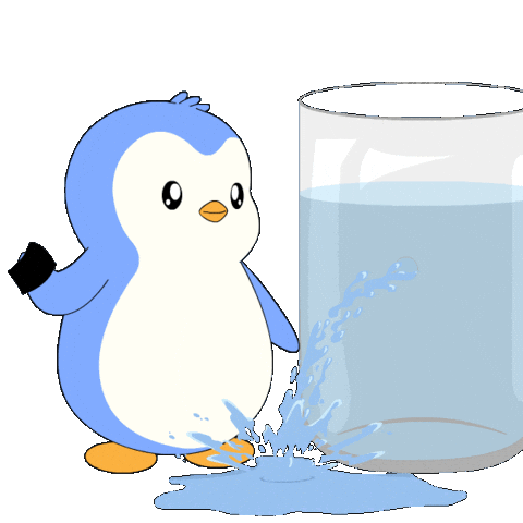 No Problem Penguin Sticker by Pudgy Penguins