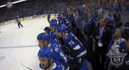 happy ice hockey GIF by NHL
