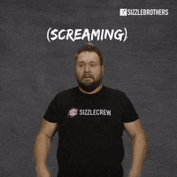 Food Screaming GIF by Sizzlebrothers