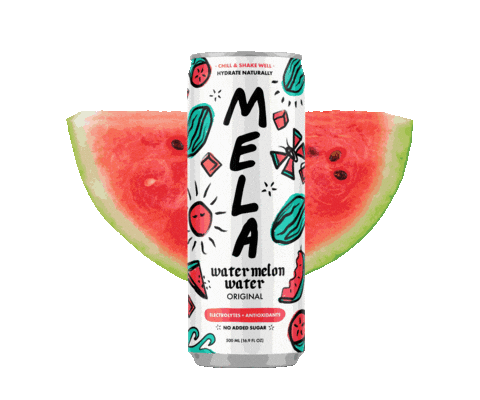 Watermelon Water Sticker by Mela Water