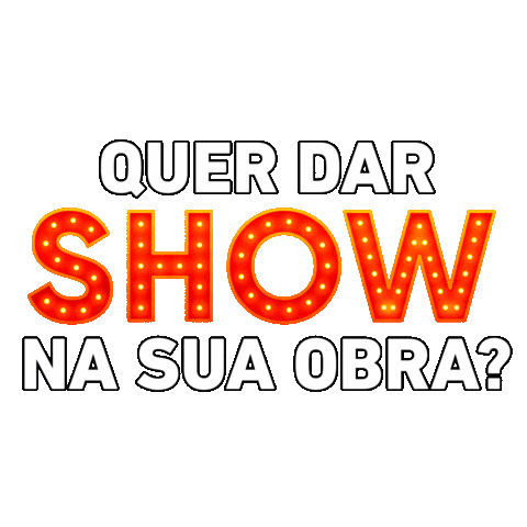 Show Obra Sticker by Krona Tubos e Conexões