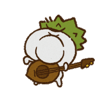 Guitar Band Sticker
