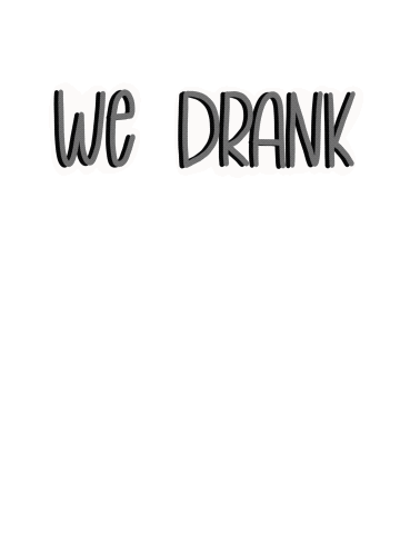 letteringbykris_ giphyupload disney beer drinking Sticker
