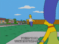 scared homer simpson GIF