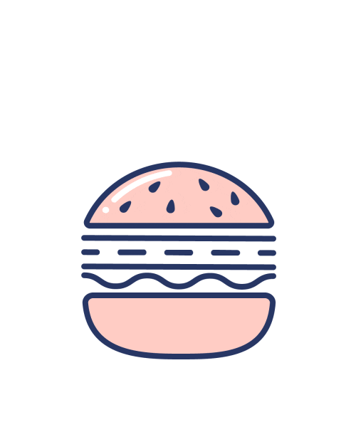 Food Burger Sticker by iZettle Social