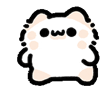 Cat Sticker by MYAOWL