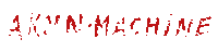 Akynmachine  Sticker