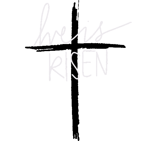 He Is Risen Easter Sticker