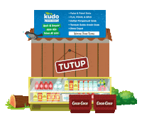 shop kiosk Sticker by Kudo Indonesia
