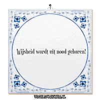 Humor Wijsheid Sticker by Tegelspreuken.nl