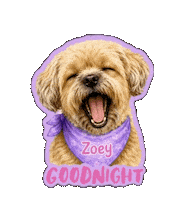 Tired Dog Sticker by Papa’s Petz