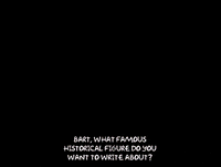 bart simpson books GIF