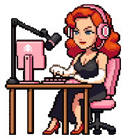 Showgirl Streamergirl Sticker by Super Smash Titties