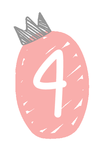 soymonalisa giphyupload number 4 four Sticker