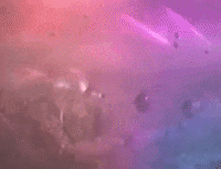 TRUMANVISUALS aesthetic vaporwave battle scifi GIF