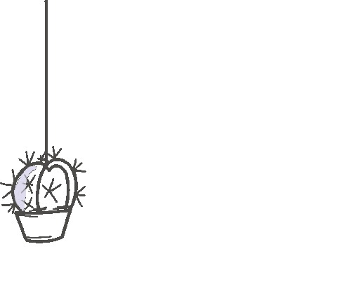 Cactus Kakteen Sticker by Wonderspot