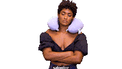Tired Erika Januza Sticker by Salon Line