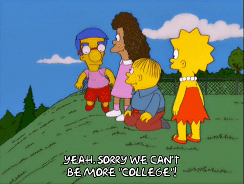 lisa simpson fun GIF