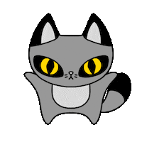 Cat Clap Sticker by Nico