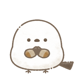 nakasan_ms giphyupload good bird かわいい Sticker