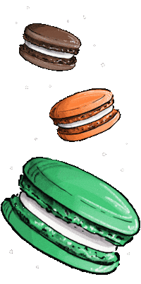 Comida Cookies Sticker