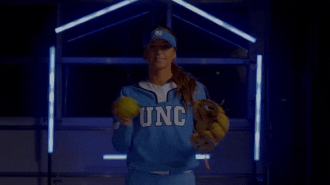 Ball Softball GIF by UNC Tar Heels