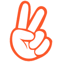 Emoji Peace Sticker by carbonecafe