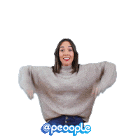 happy less is more Sticker by Peoople