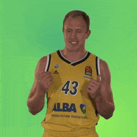 Alba Berlin Dancing GIF by EuroLeague