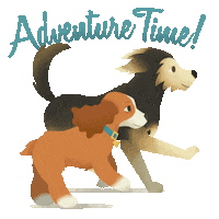 Adventure Time Dog Sticker by Walt Disney Studios