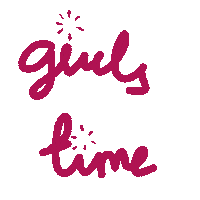 Girls Time Girl Sticker