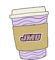 Coffee Break Sticker by James Madison University