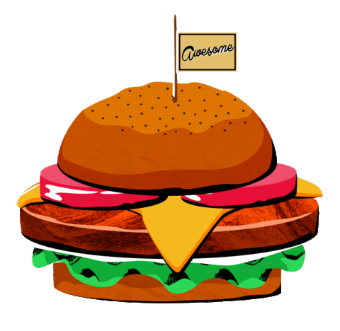 Hungry Fast Food Sticker by Wonder & Render